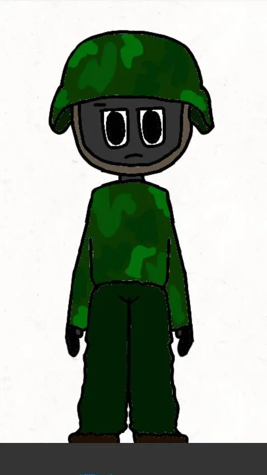 ai character: Dage the soldier background