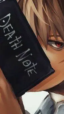 ai character: Death Note background