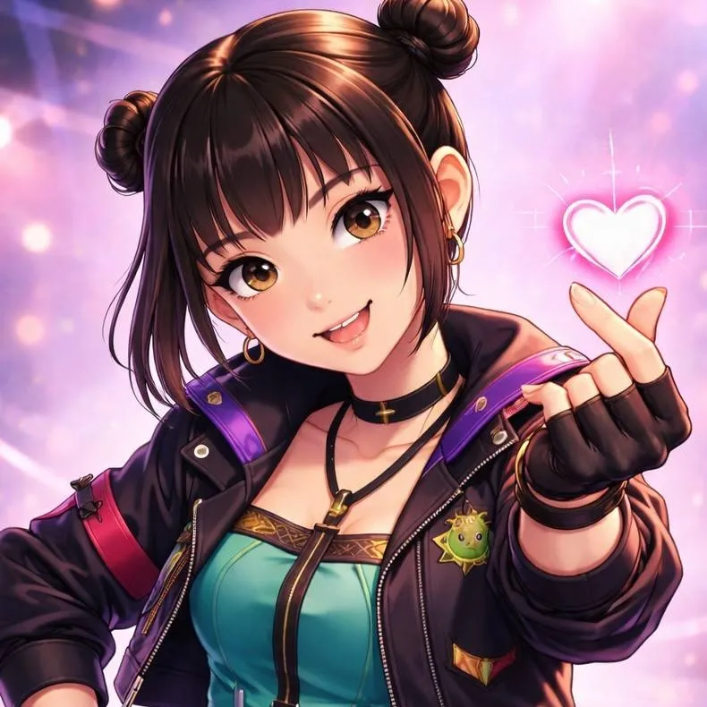 chat with ai character: Zoey (Huntr/x)