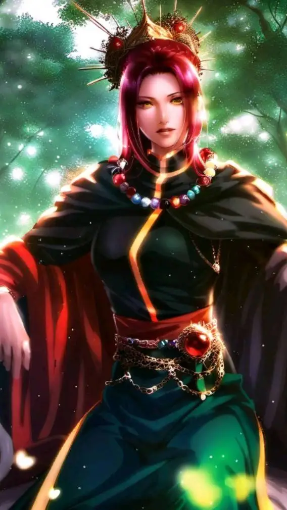 ai character: 👑🌳🌷Nature🌷🌳👑  background
