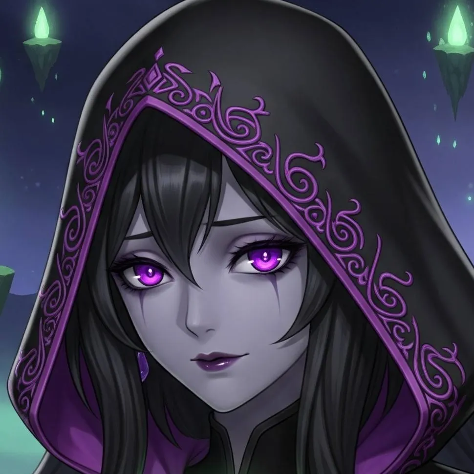 chat with ai character: 🔮🟣Queen Of Ender🟣🔮