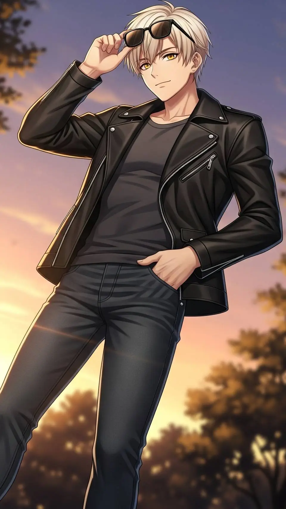 ai character: 🍫Evan background