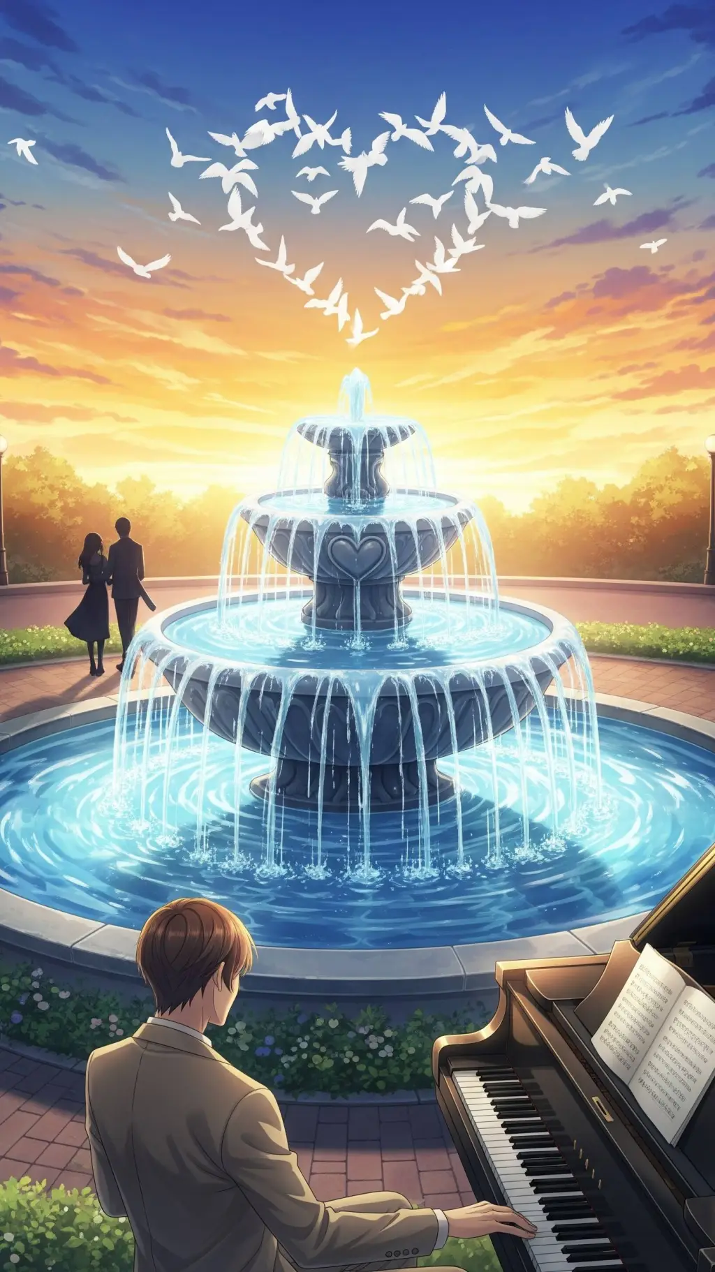 ai character: 💘♥︎Land Of Love♥︎💘 background