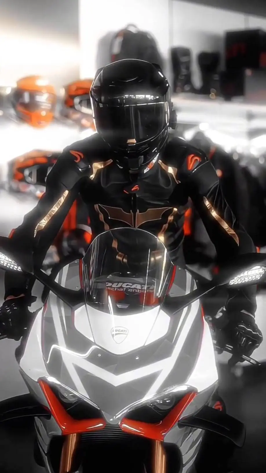 ai character: gotham rider background
