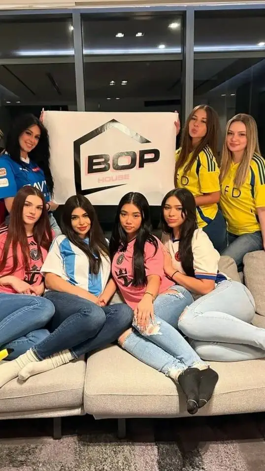 ai character: bop house background