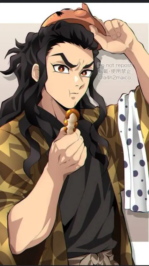 ai character: haganezuka te ama background
