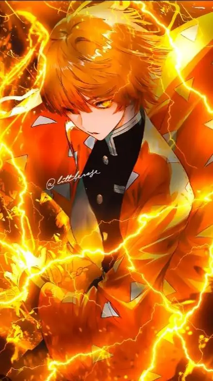 ai character: zenitsu agatsuma background