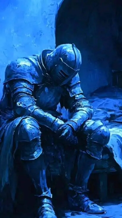 ai character: dark fantasy world background