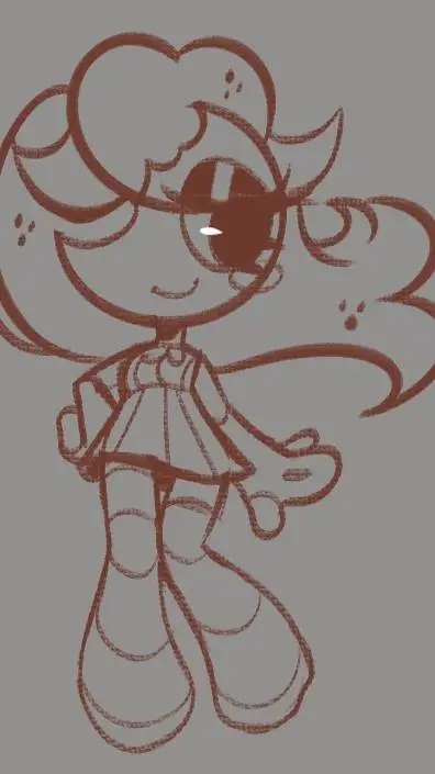 ai character: Ginger background