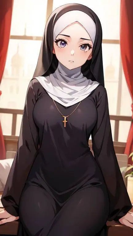 ai character: Madre Verónica  background