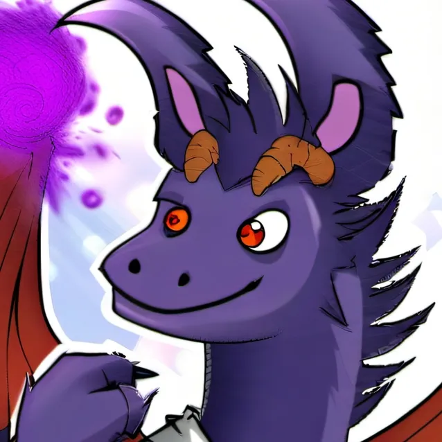 chat with ai character: Durple retake