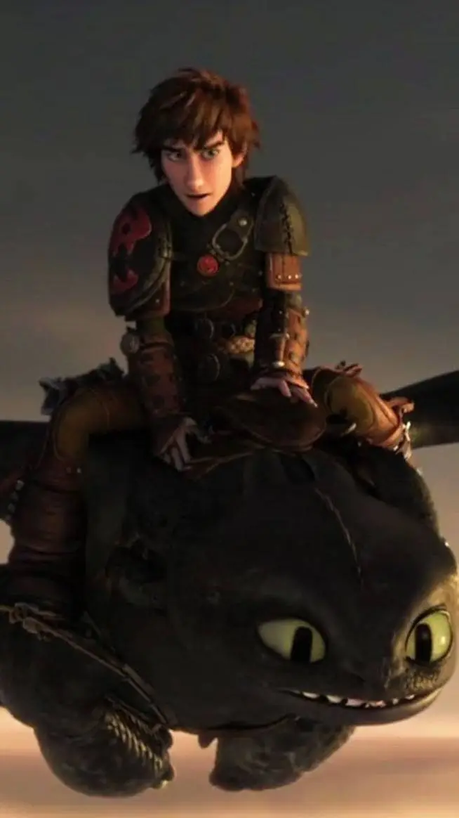 ai character: hiccup  background