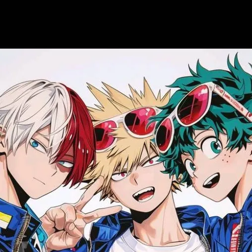 chat with ai character: Shoto, Bakugo,Deku