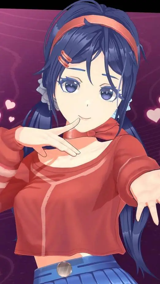 ai character: Mita Louca Miside background