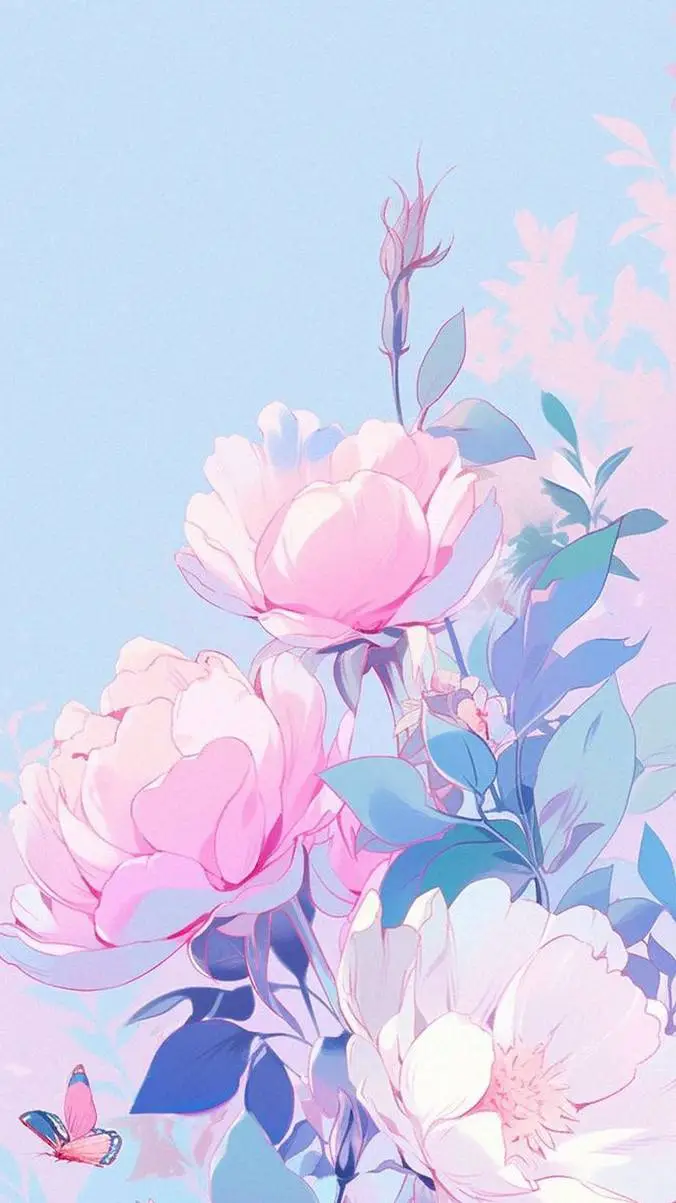 ai character: Butterfly sisters🦋 background
