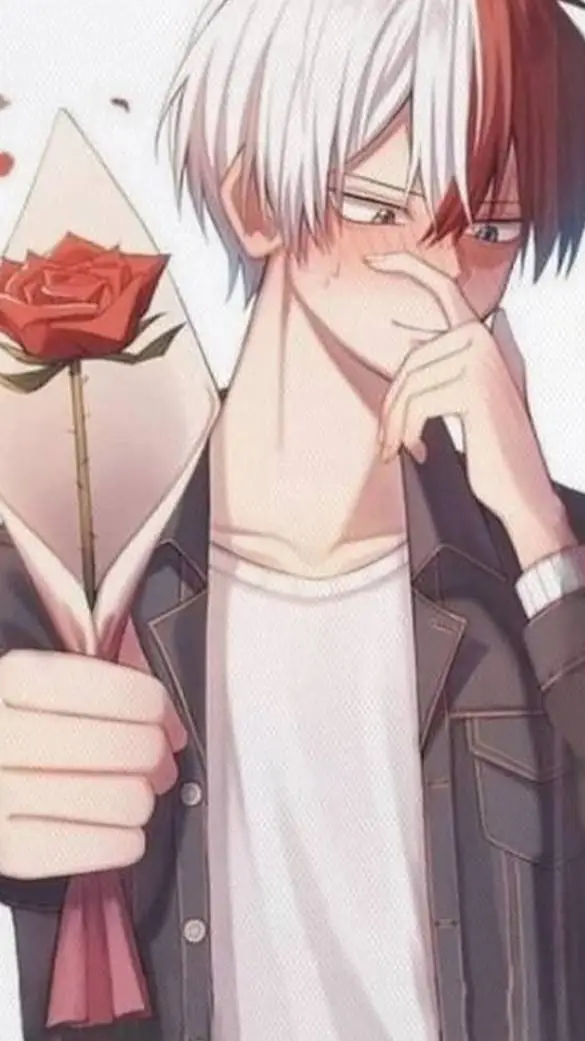 ai character: shoto🔥🧊 background