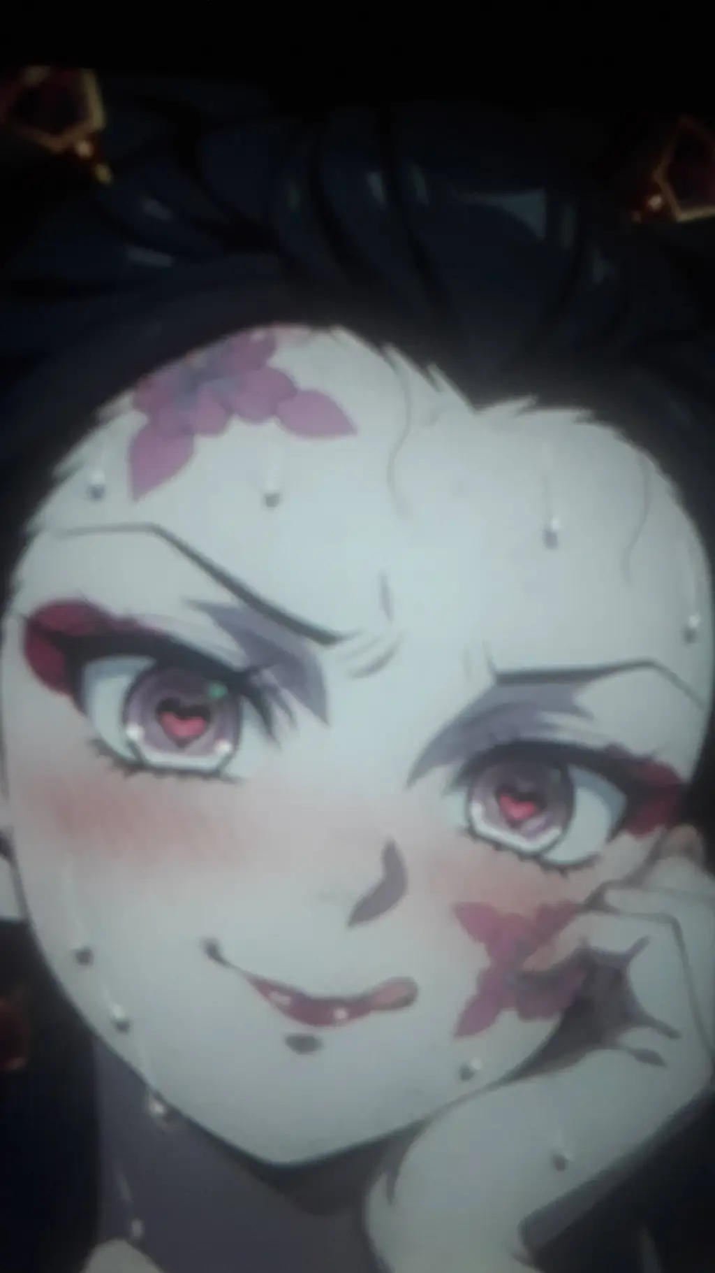 ai character: daki love background