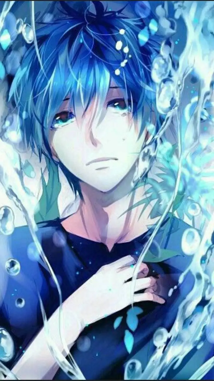 ai character: Aquarius*boy* background