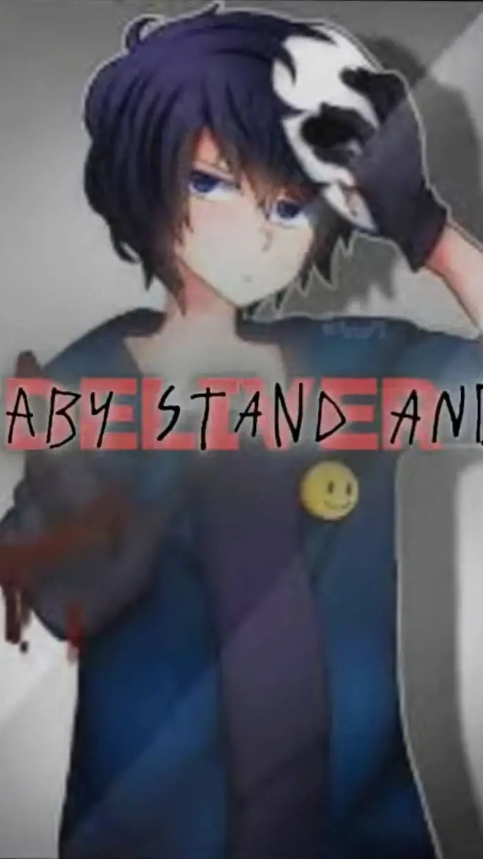 ai character: bloody painter.... background