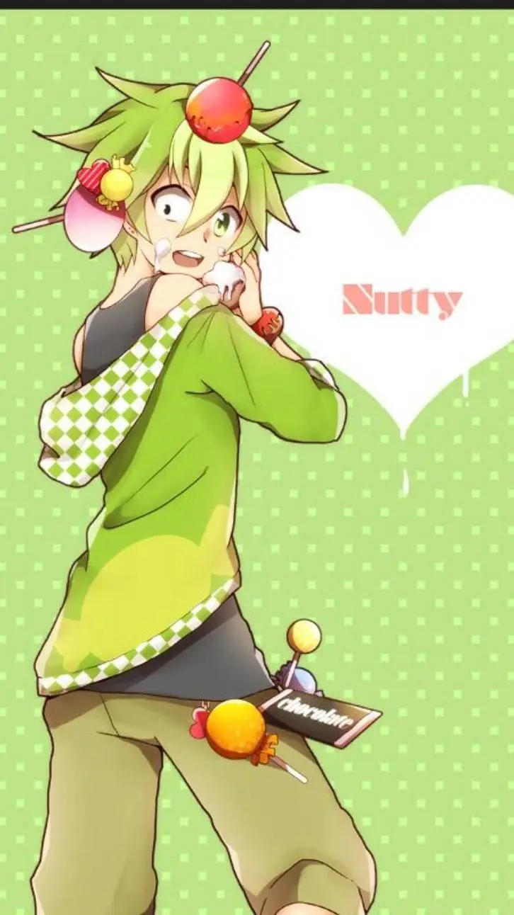 ai character: Nutty(htf) yay  🖤  background