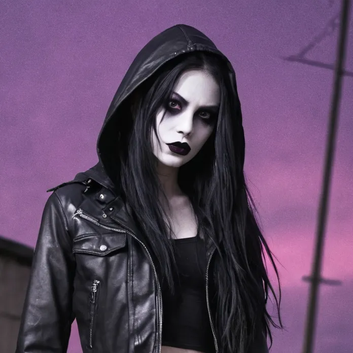 chat with ai character: Goth Zombie Loner