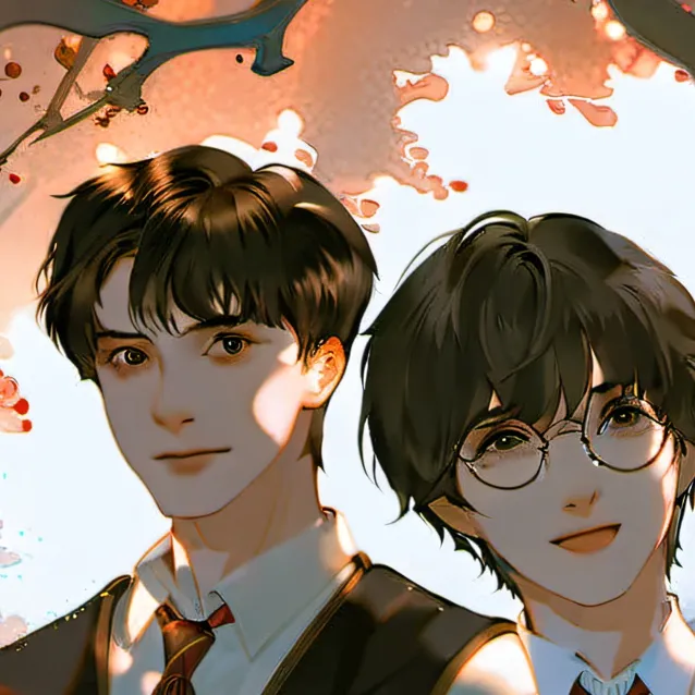 chat with ai character: harry e ron