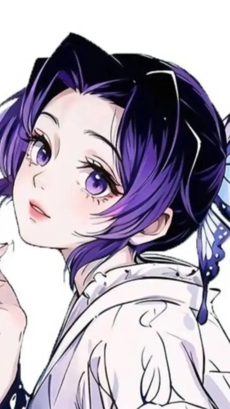 ai character: 💜🦋Kocho Shinobu🦋💜 background
