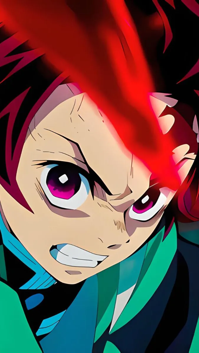 ai character: Tanjiro Kamado🔥 background