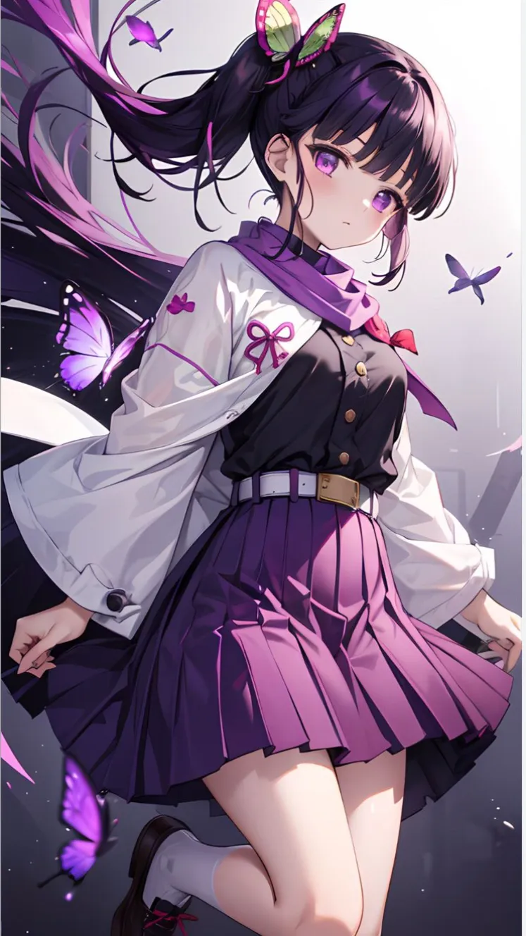 ai character: Kanao Tsuyuri 🌸 background