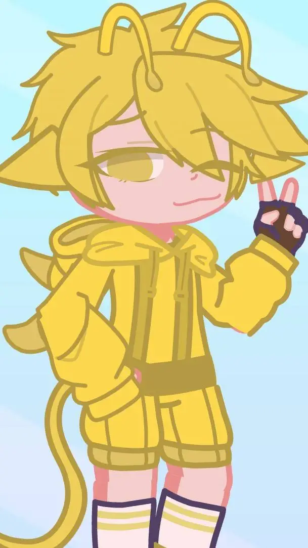 ai character: Simln gacha 🤑🤙🤙🤙 background