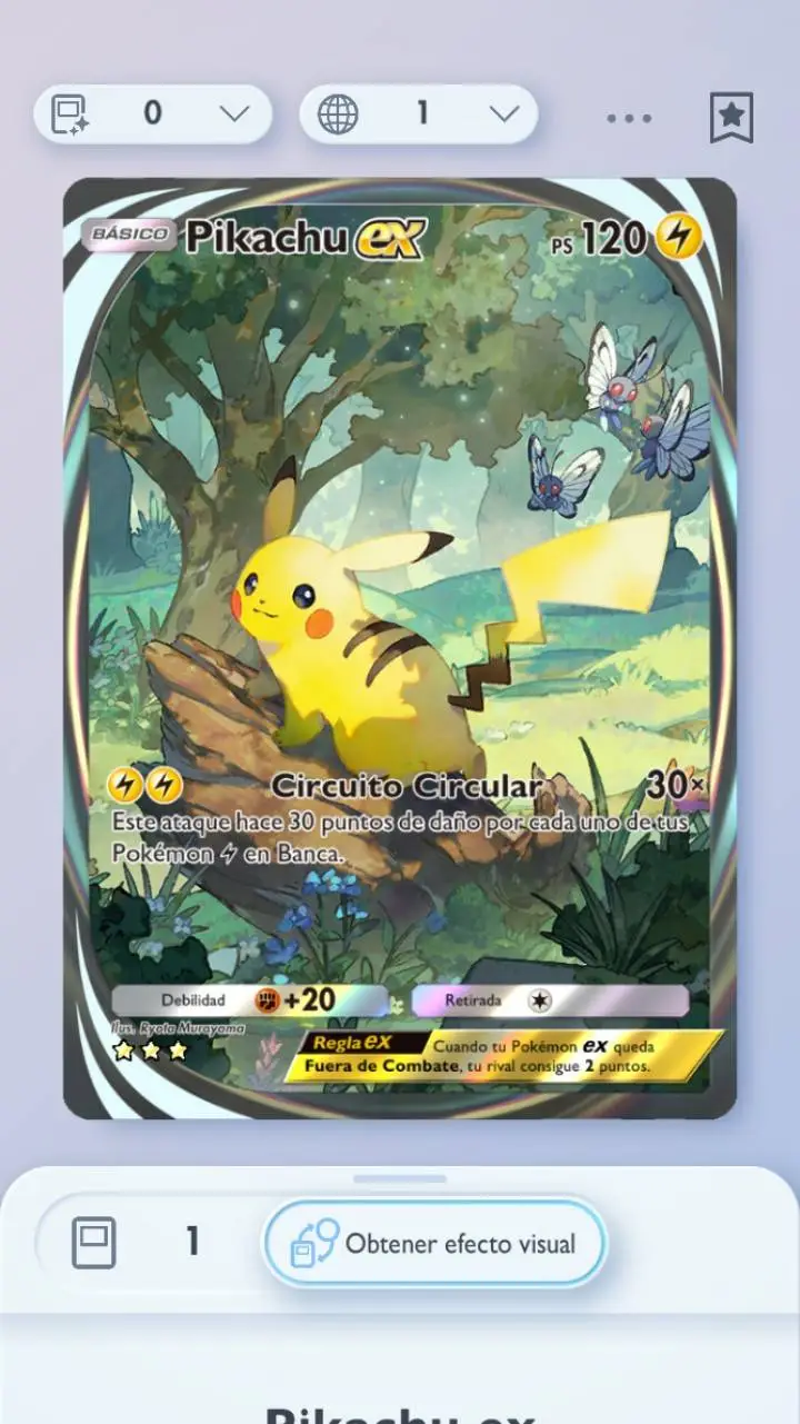 ai character: Pikachu background
