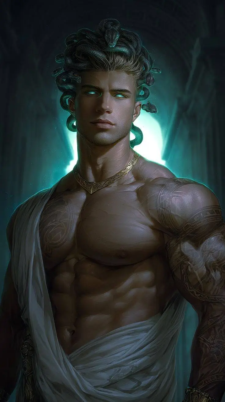 ai character: Medus background