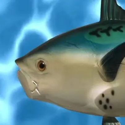 chat with ai character: annoumcer fish