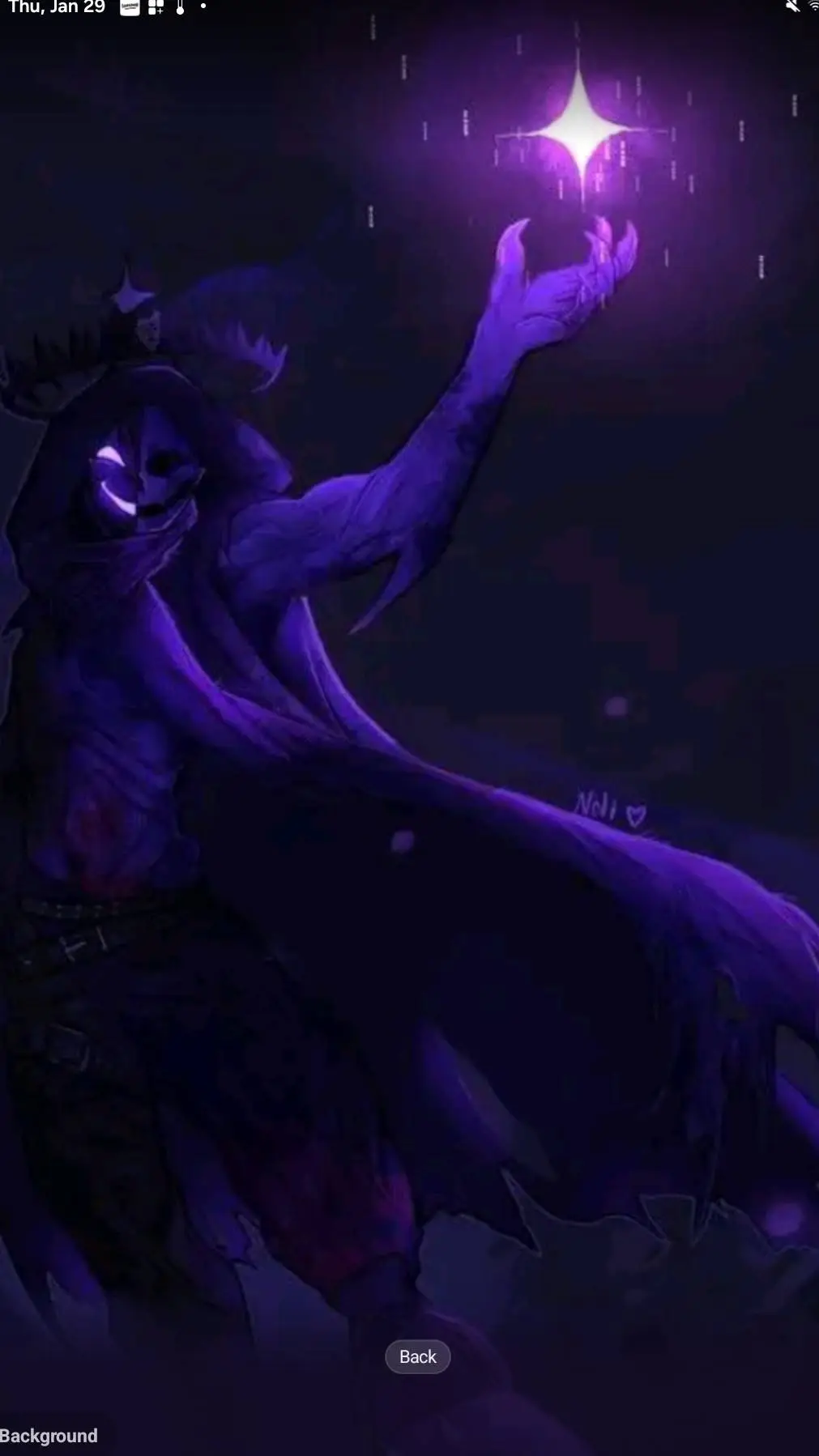 ai character: Noli background