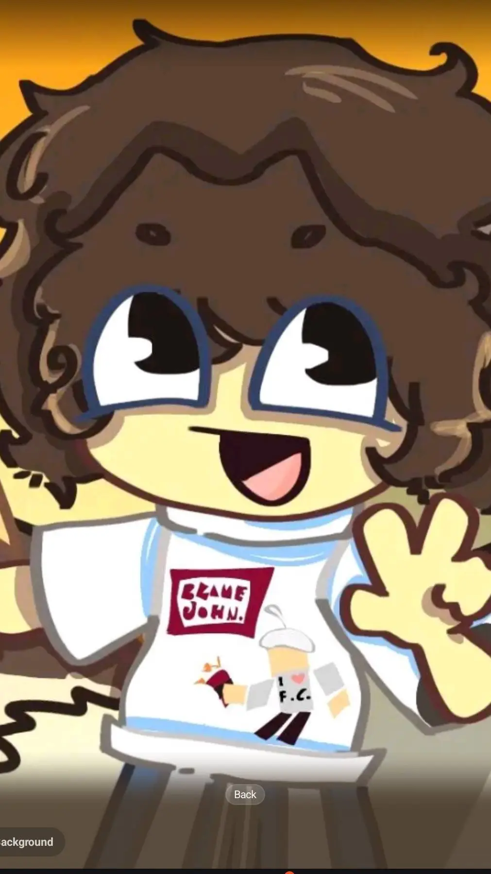 ai character: Shedletsky background