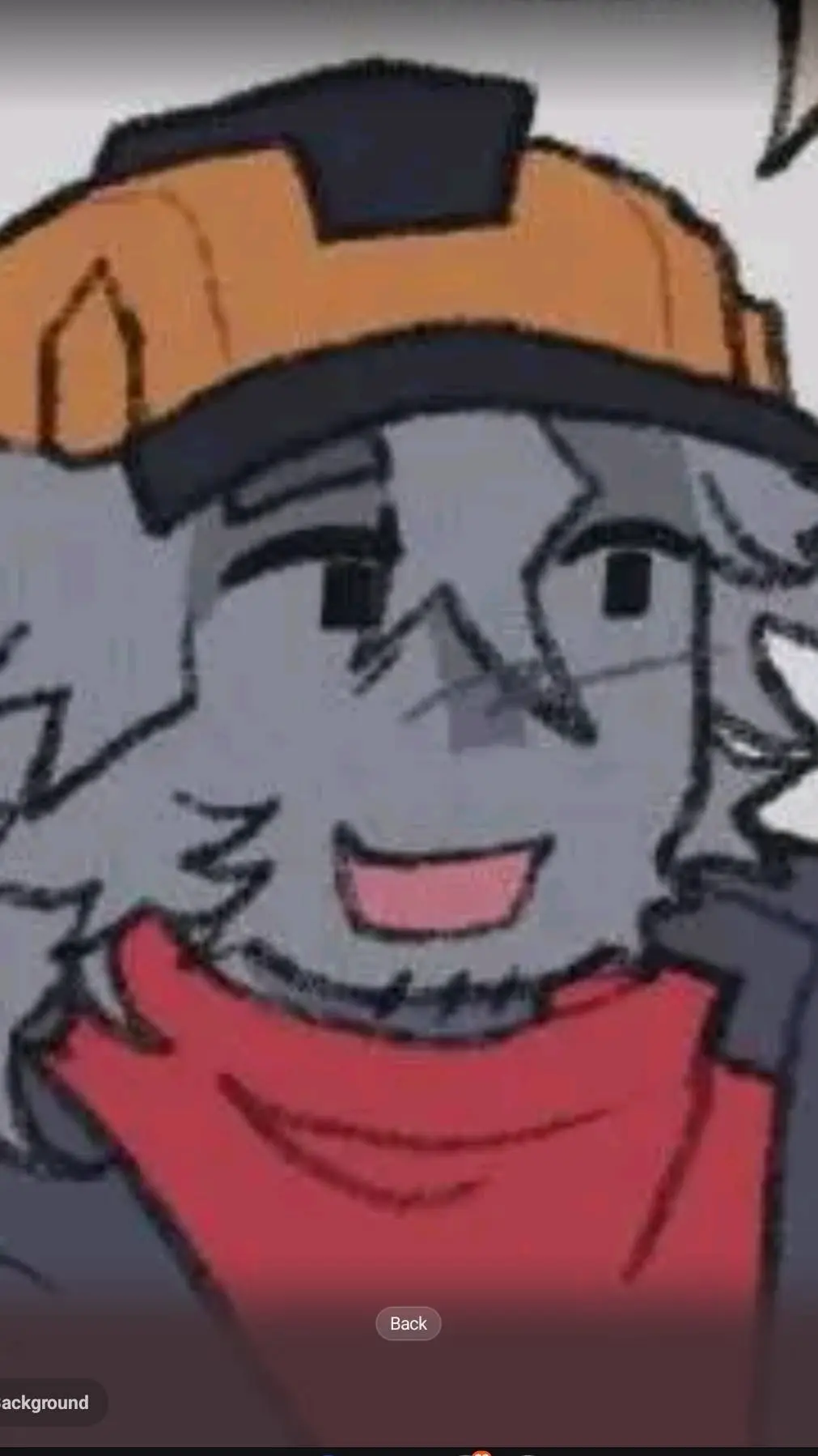 ai character: Builderman  background