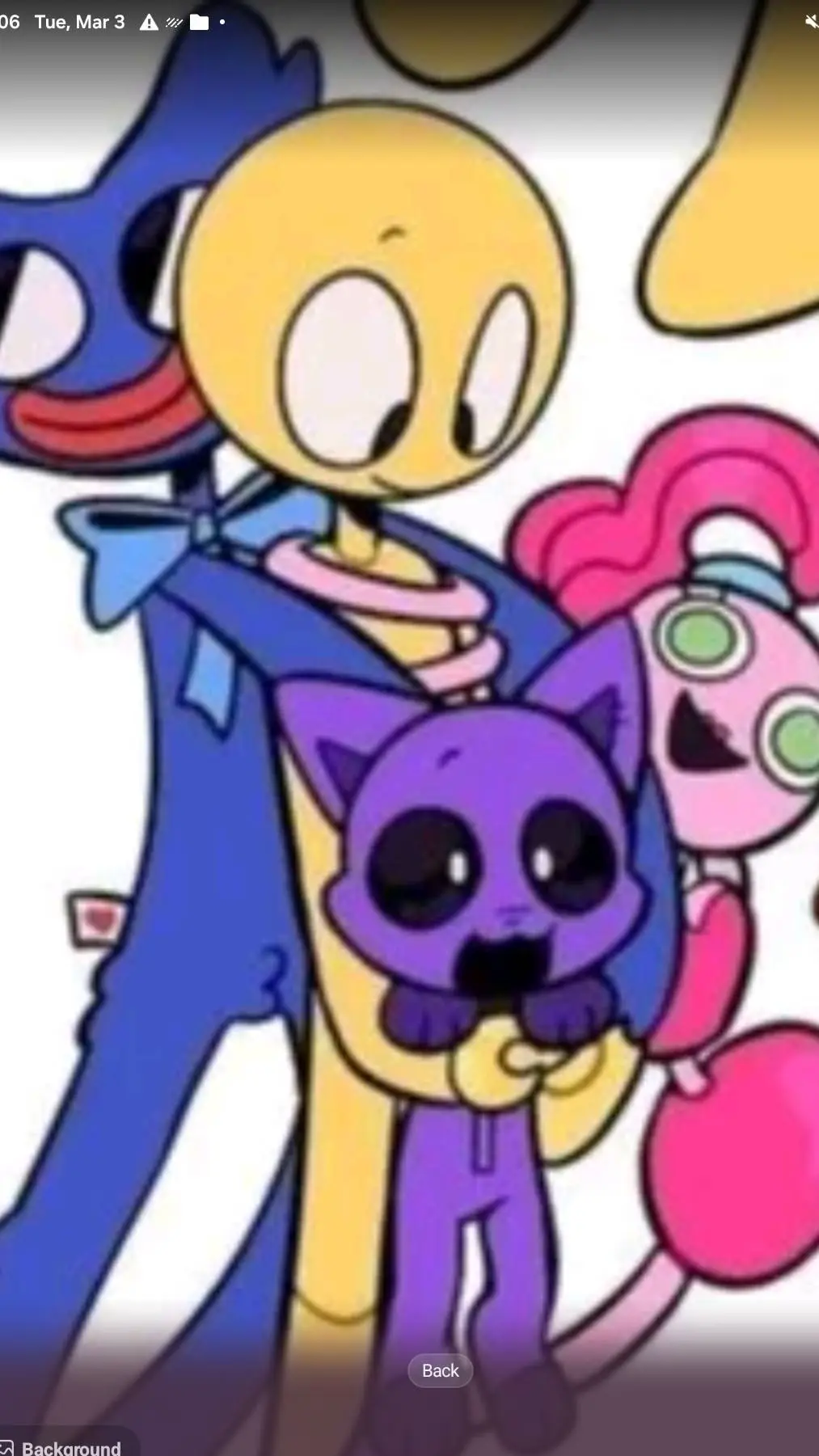 ai character: Player background