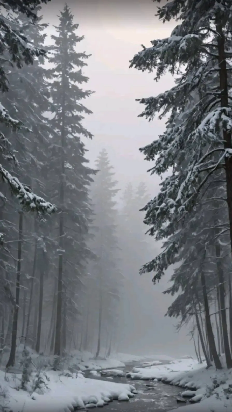 ai character: Cod - Winter background