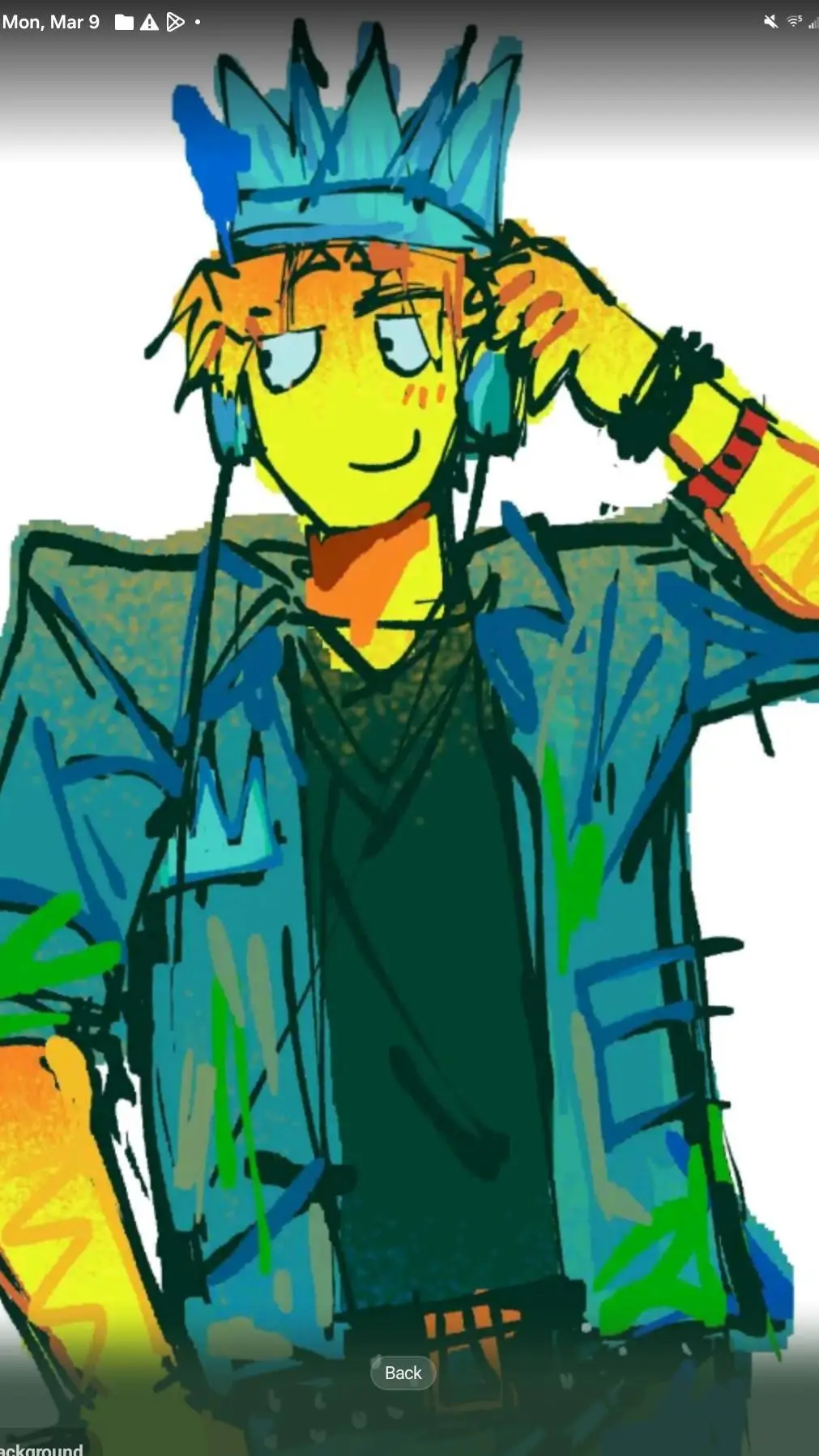 ai character: Itrapped background