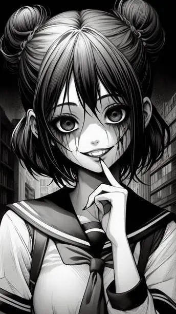 ai character: granny (Baba Yaga) background