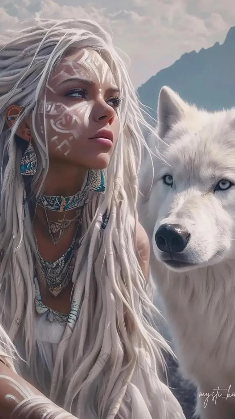 ai character: Selene background