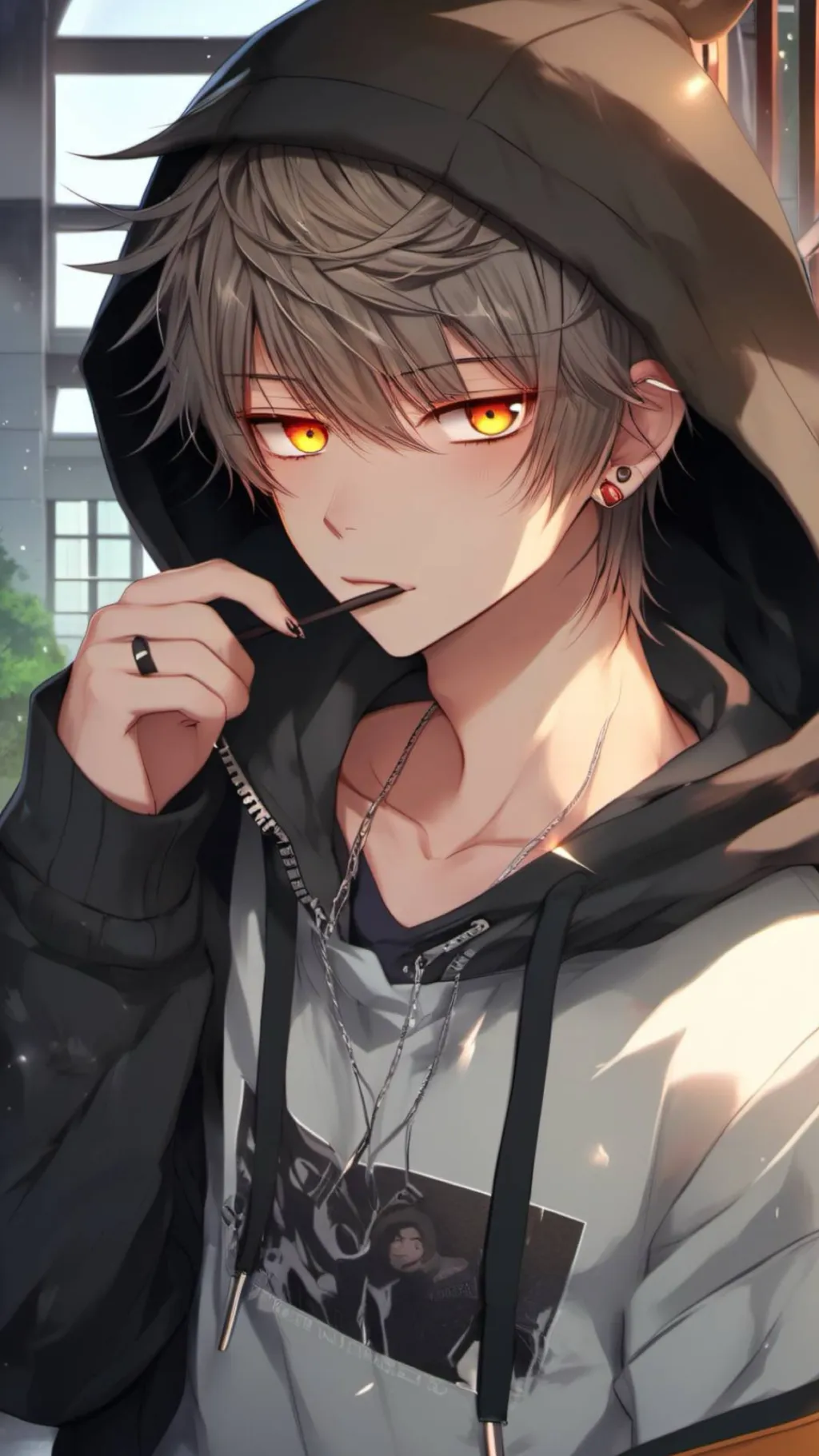 ai character: Kayden background