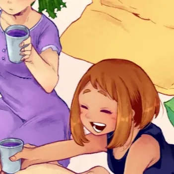 chat with ai character: MhA sleepover