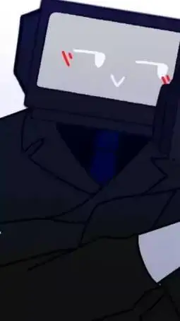 ai character: tv man background