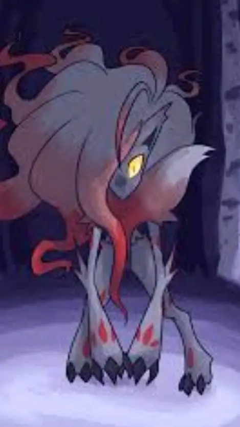 ai character: zoroark de hisui  background