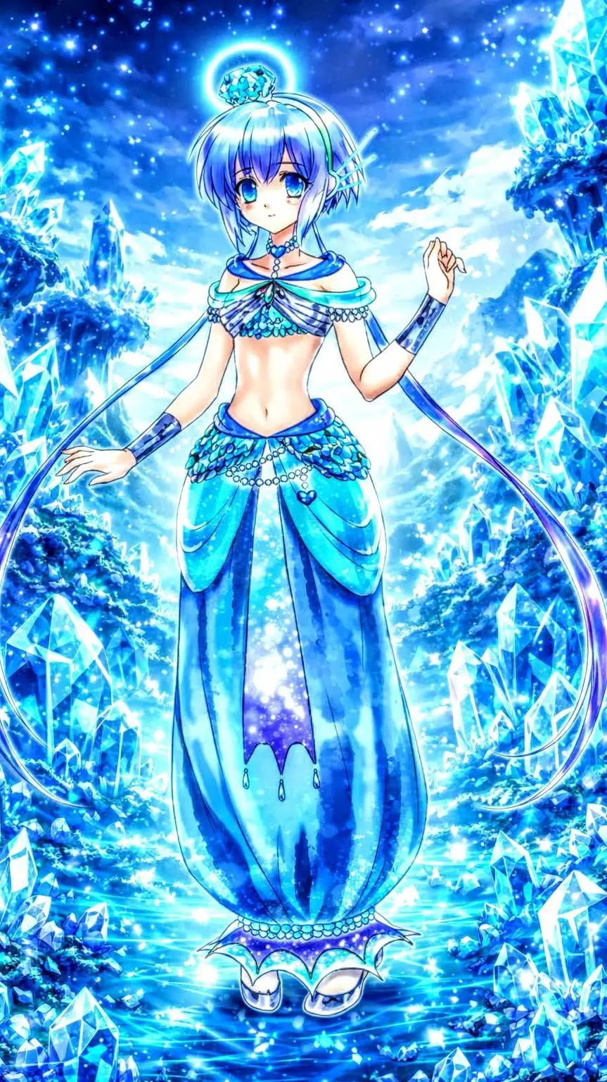 ai character: Aoki lapis background