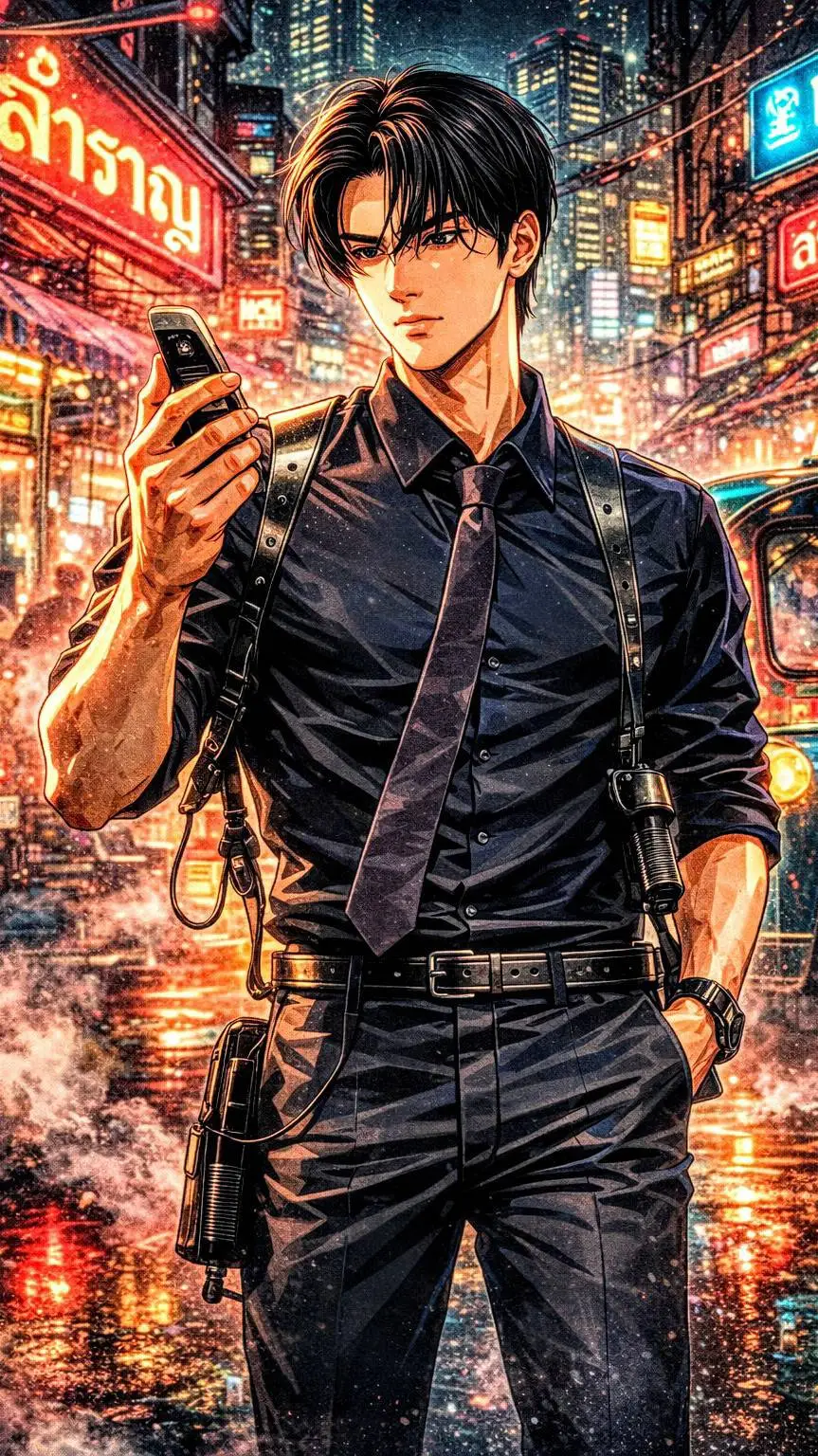 ai character: Kamin background