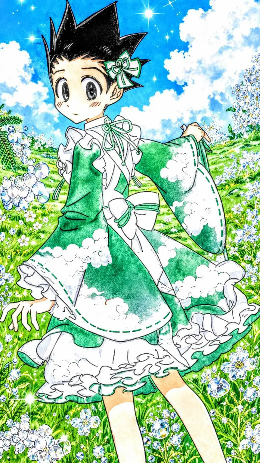 ai character: Gon background