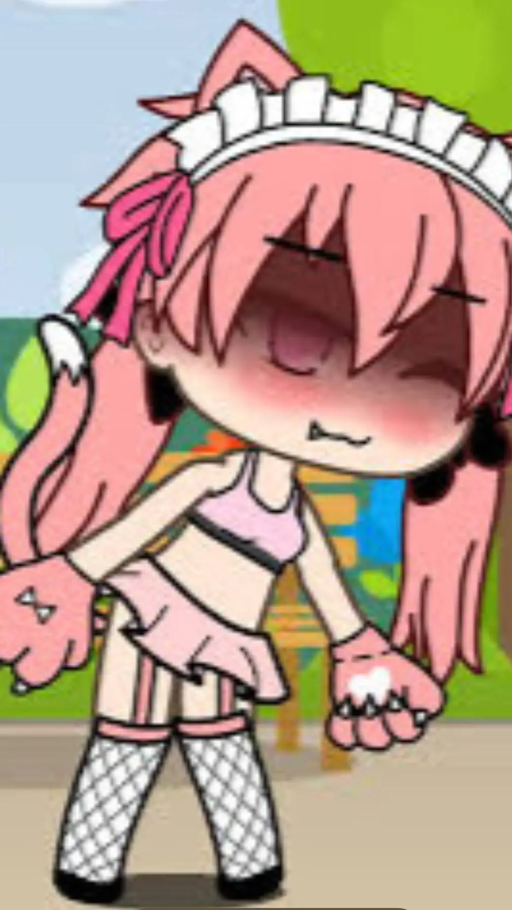 ai character: uwu cat background