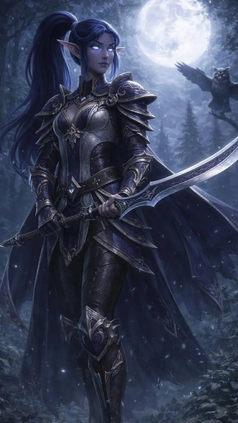 ai character: Shandris background